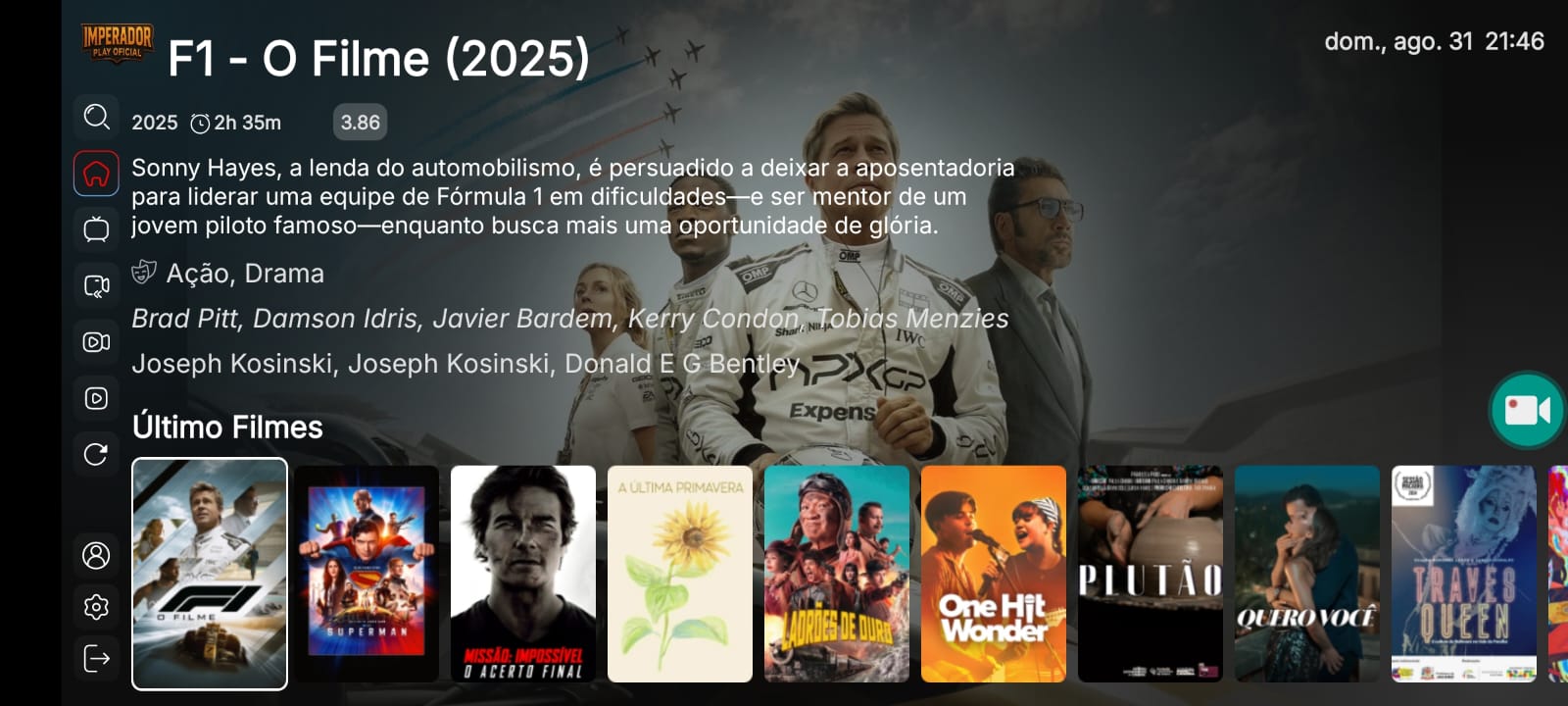 IMPERADOR PLAY IBO 4K